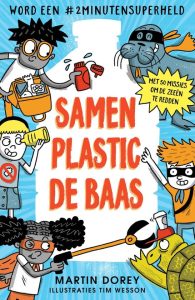 Kinderboek met diversiteit-Samen plastic de baas